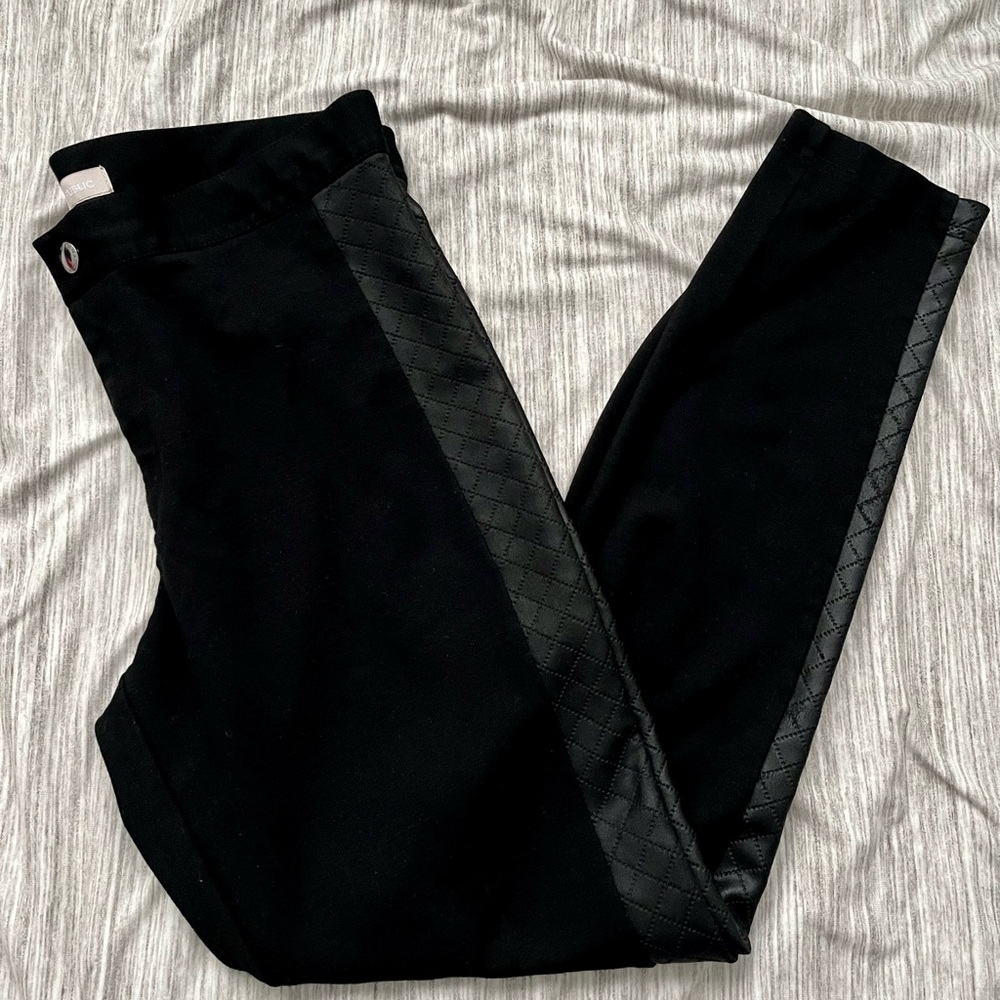 BANANA REPUBLIC Black Panel Pants